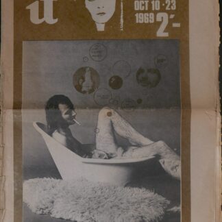 International Times, N°66, 10 - 23 Oct. 1969, UK, 46,5 x 30 cm
